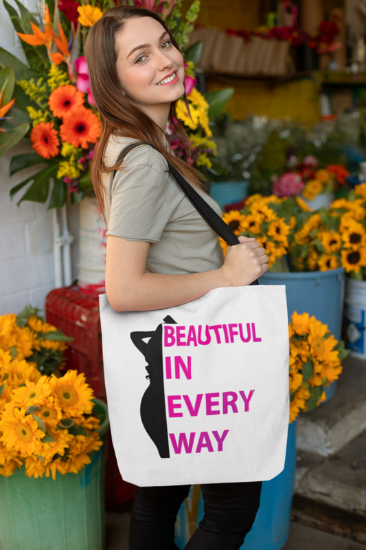 Beautiful In Every Way (pink) - Tote Bag