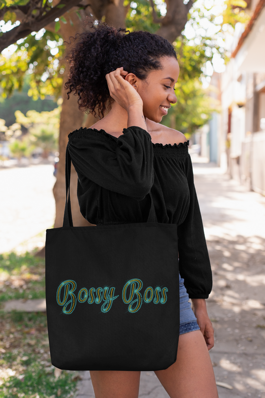 Bossy Boss (bling)  - Tote Bag