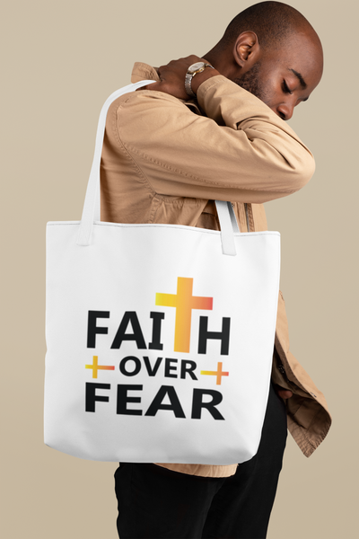 Faith Over Fear  - Tote Bag