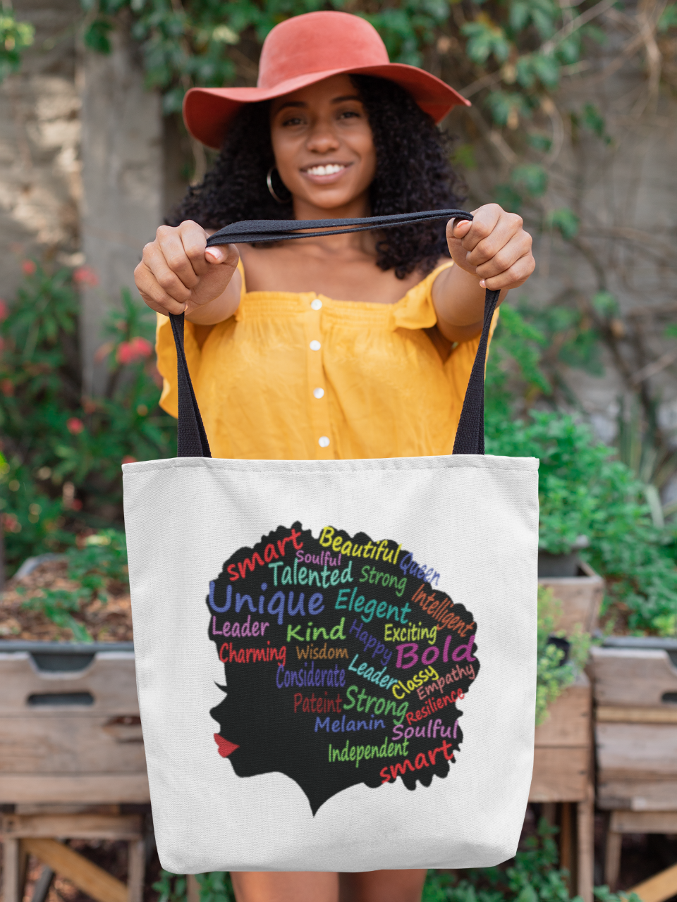 Hair Silhouette - Tote Bag