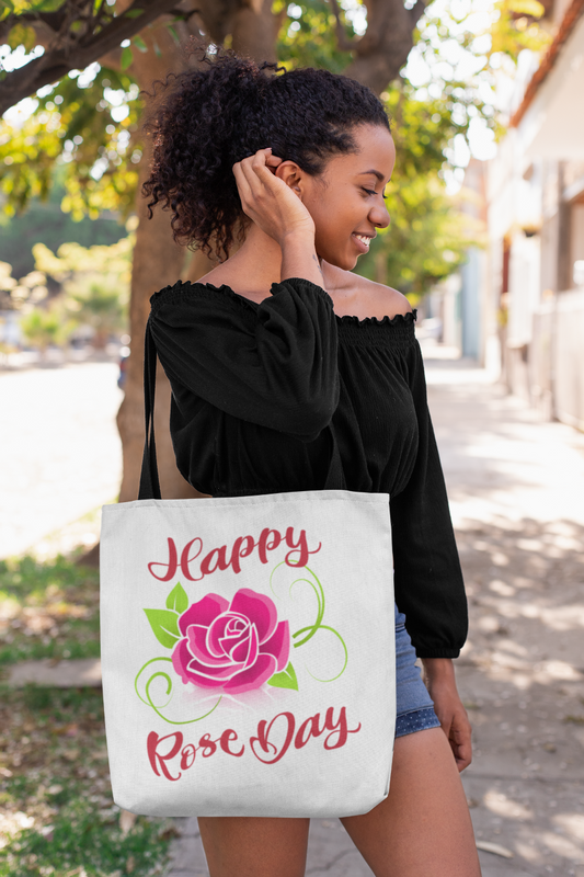 Happy Rose Day  - Tote Bag