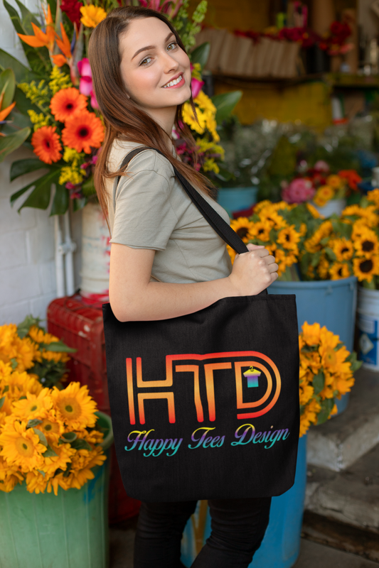 Happy Tees Design (logo) - Tote Bag