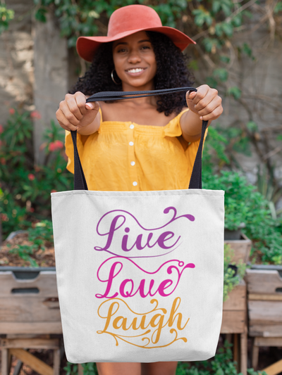 Live Love Laugh  - Tote Bag