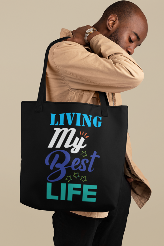 Living My Best Life  - Tote Bag