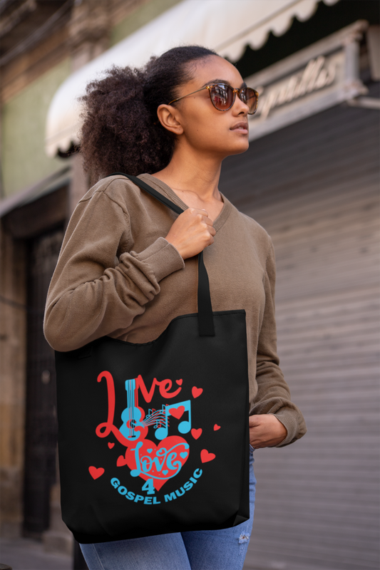 Love 4 Gospel Music - Tote Bag