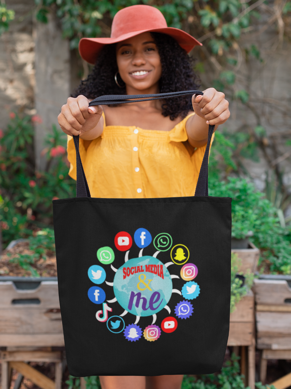 Social Media & Me - Tote Bag