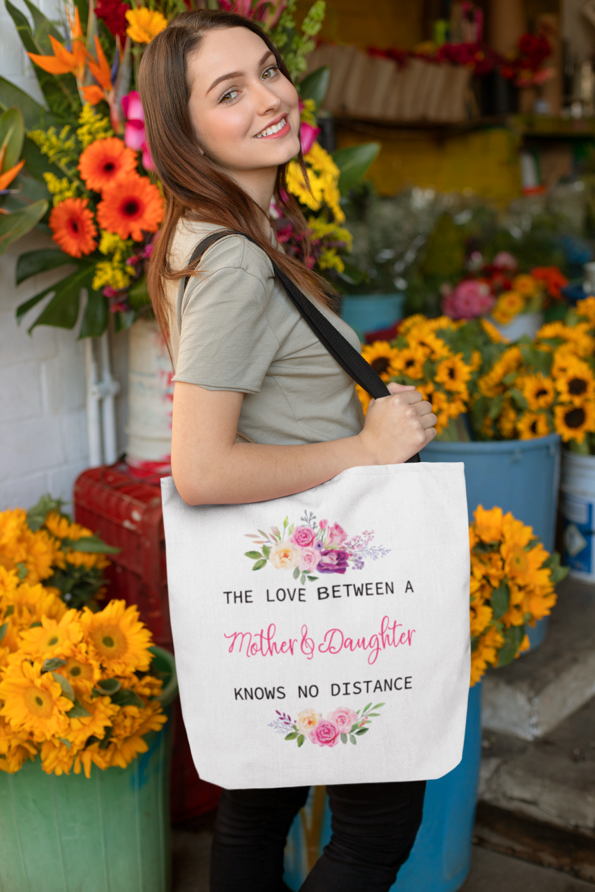 The Love Between Mother & Daughter Knows No Distance - Tote Bag