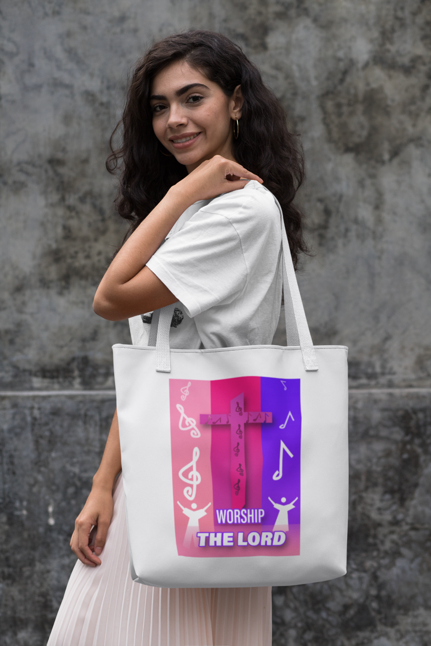 Worship The Lord - Tote Bag