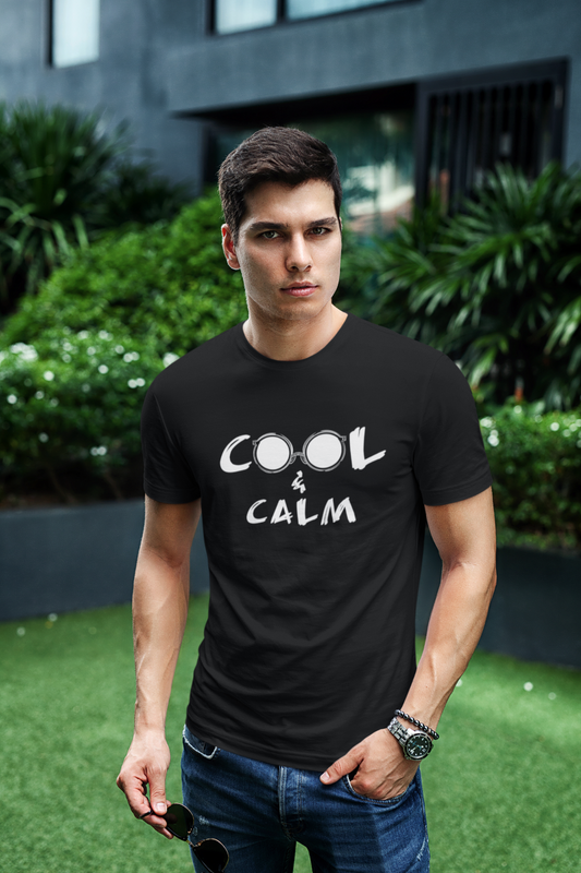 Cool And Calm (White) - T-Shirt