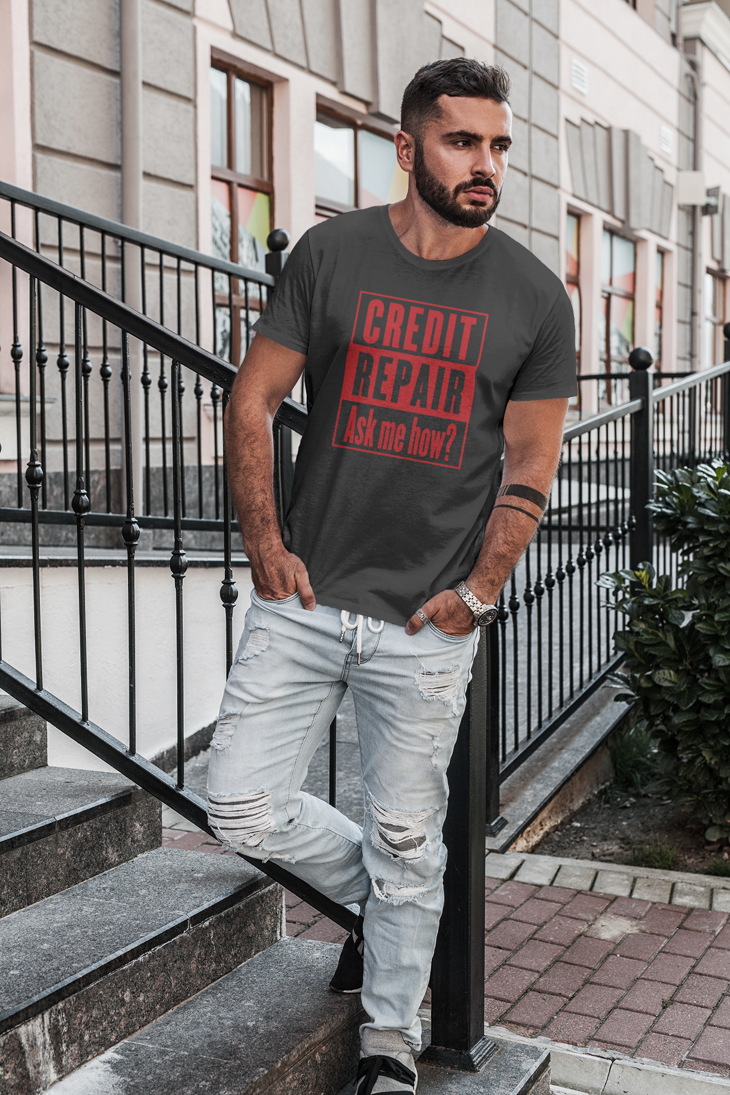 Credit Repair Ask Me How? - T-Shirt