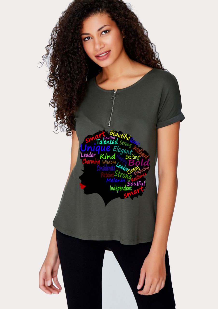 Hair Silhouette - T-Shirt