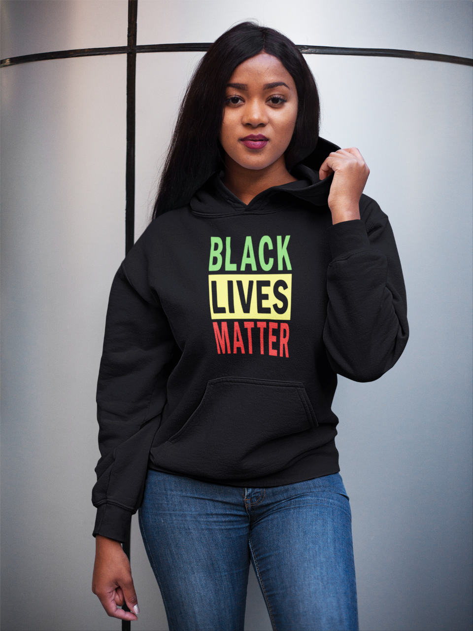 Black Lives Matter (red) -Hoodie