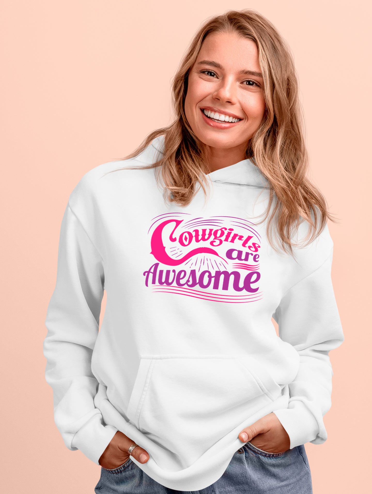 Cowgirls Are Awesome - Hoodie