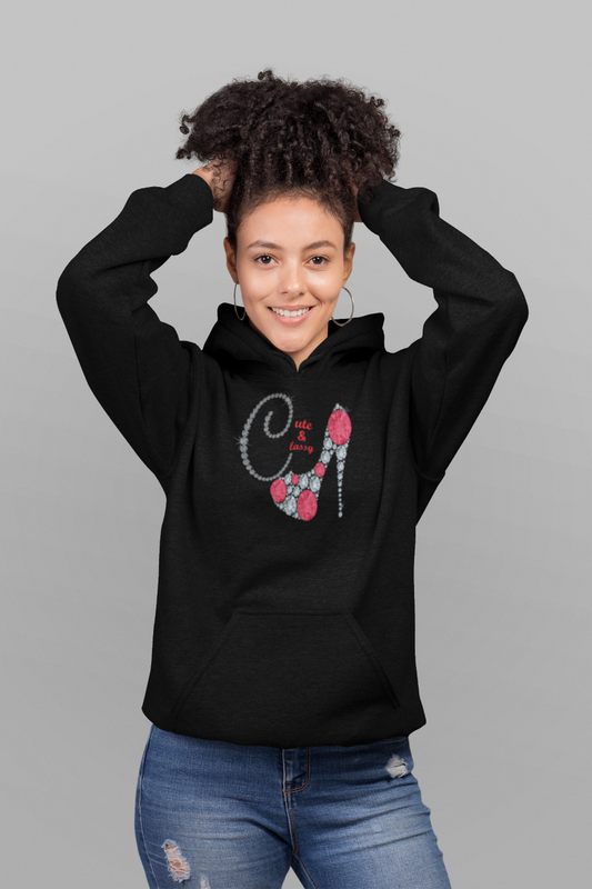 Cute & Classy (red) - Hoodie