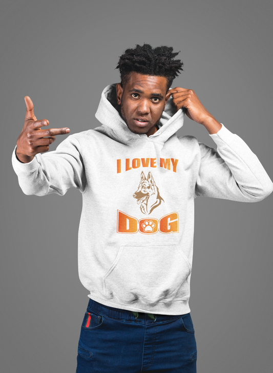 I Love My Dog - Hoodie