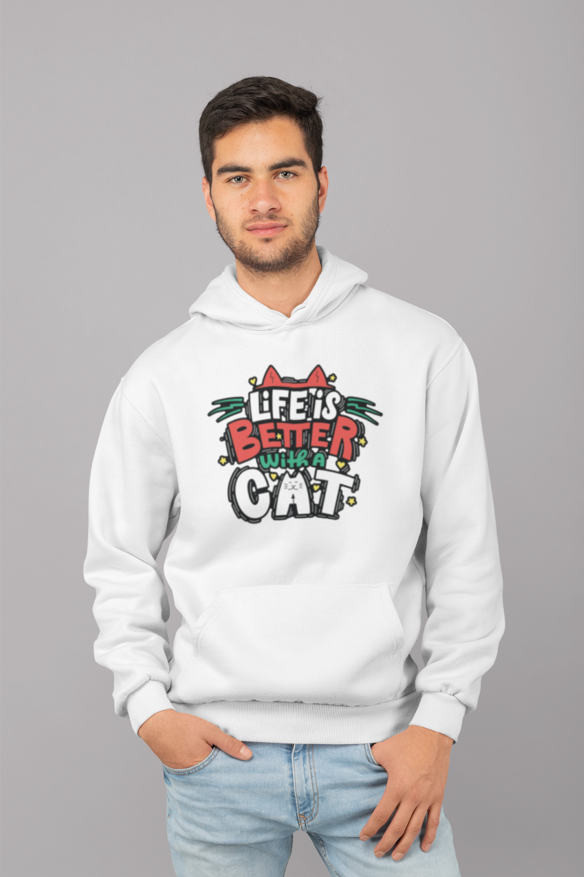 Life Is Better With A Cat - Hoodie