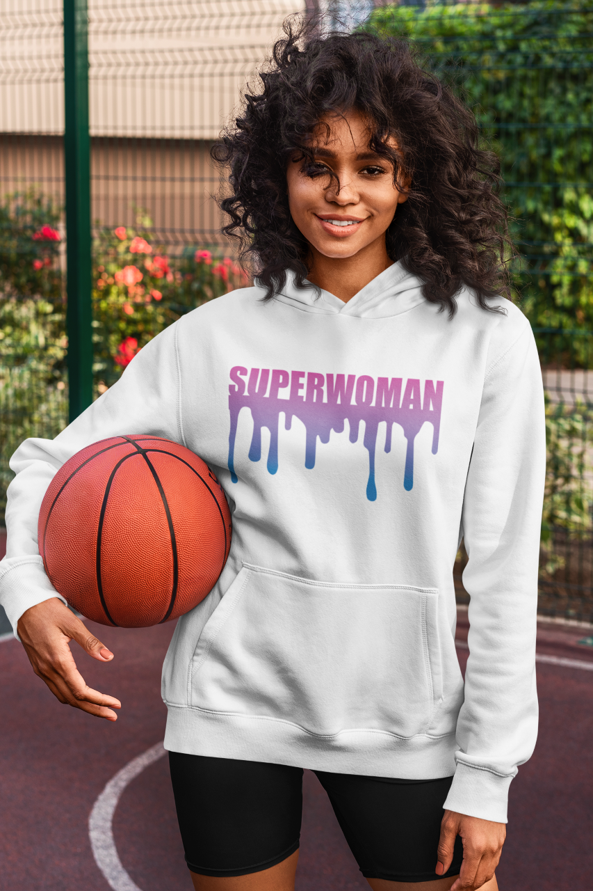 Superwoman (drips) - Hoodie