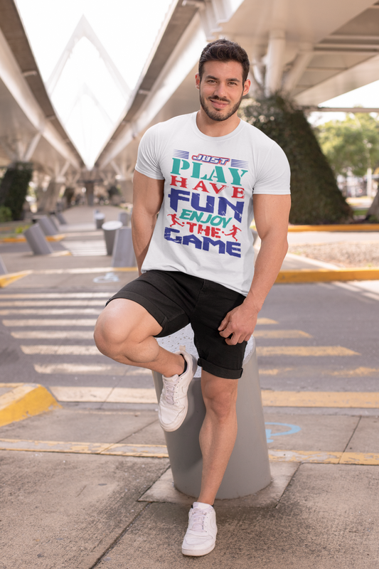 Just Play Have Fun Enjoy The Game - T-Shirt