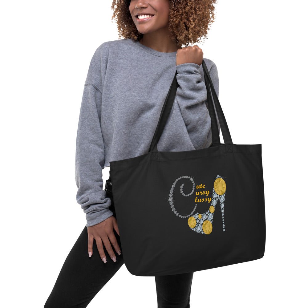 Cute Curvy Classy  - Tote Bag