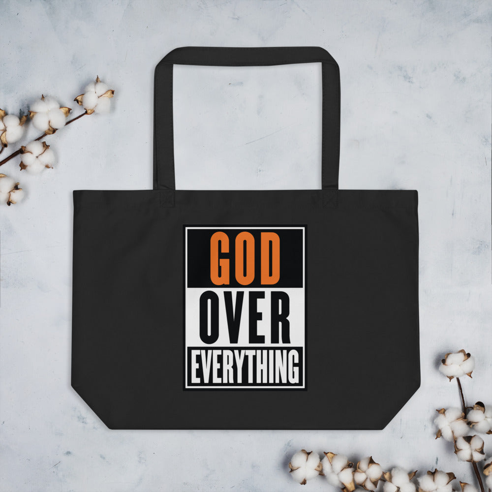 God Over Everything  - Tote Bag