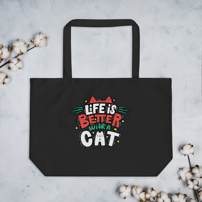 Life Is Better With A Cat  - Tote Bag