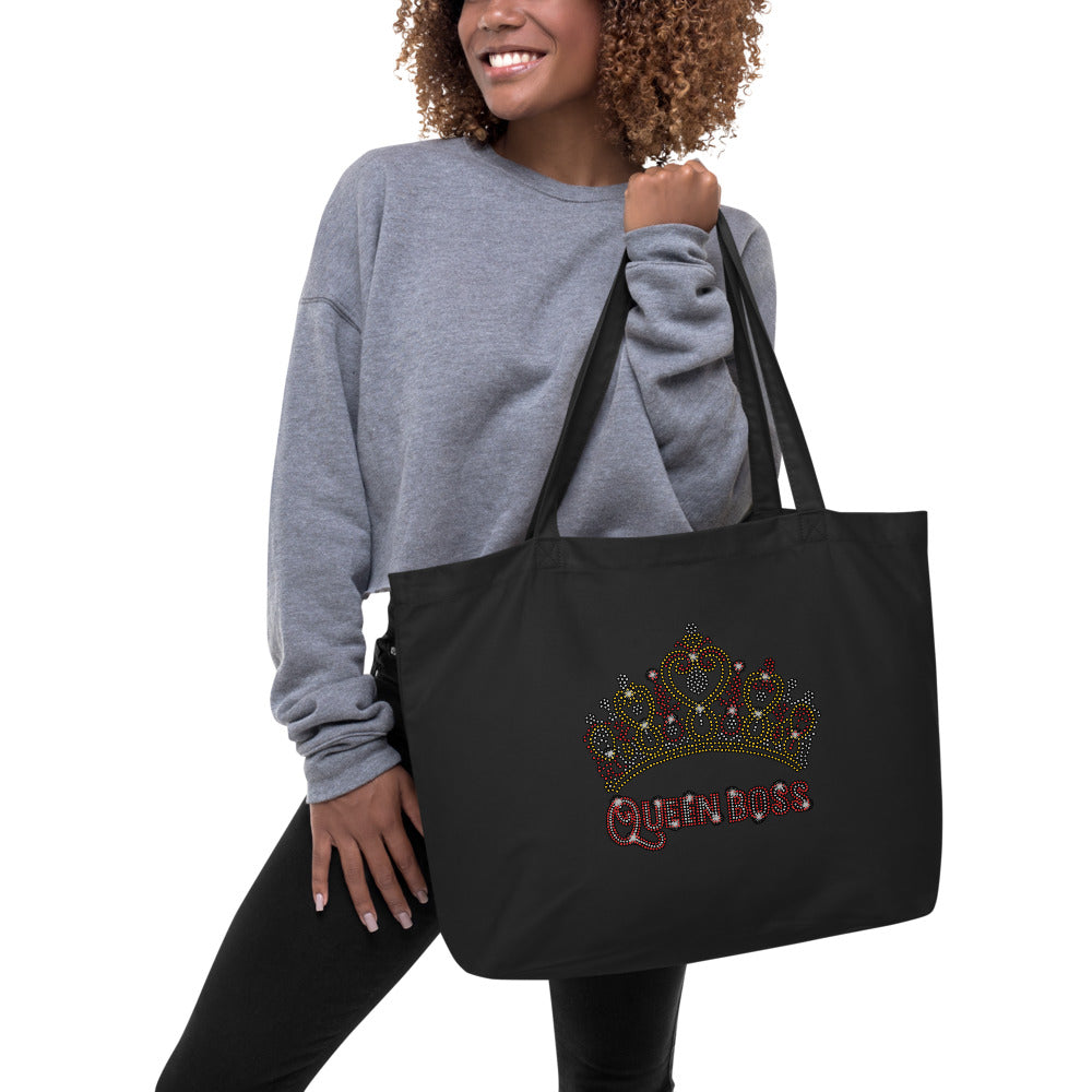 Queen Boss (bling) - Tote Bag