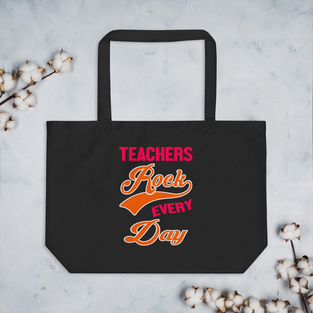 Teachers Rock Everyday - Tote Bag