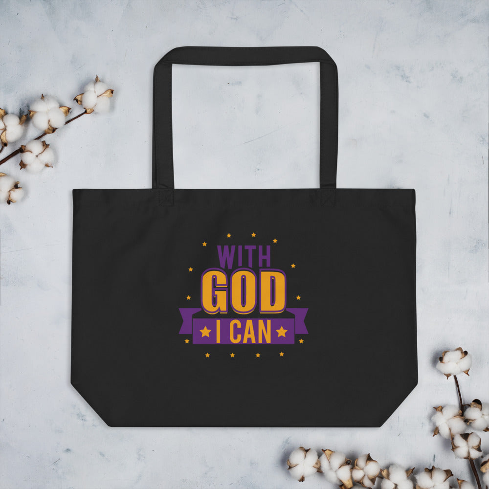 With God I Can - Tote Bag