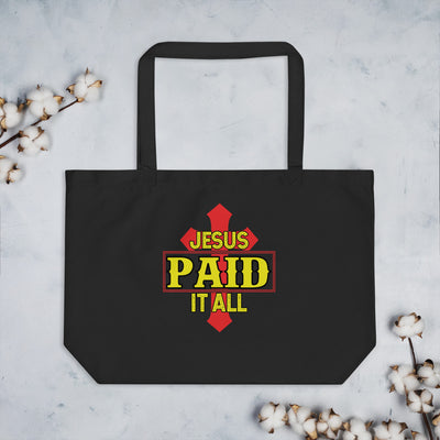 Jesus Paid It All - Tote Bag