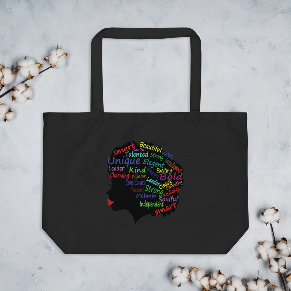 Hair Silhouette - Tote Bag