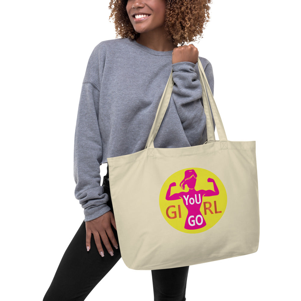 You Go Girl (Pink) - Tote Bag