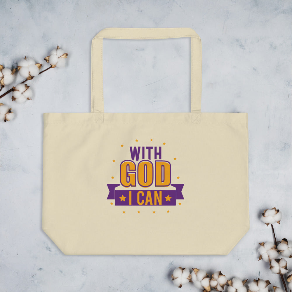 With God I Can - Tote Bag