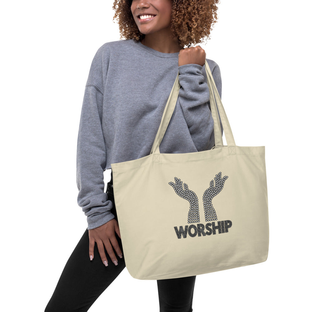 Worship (bling) - Tote Bag