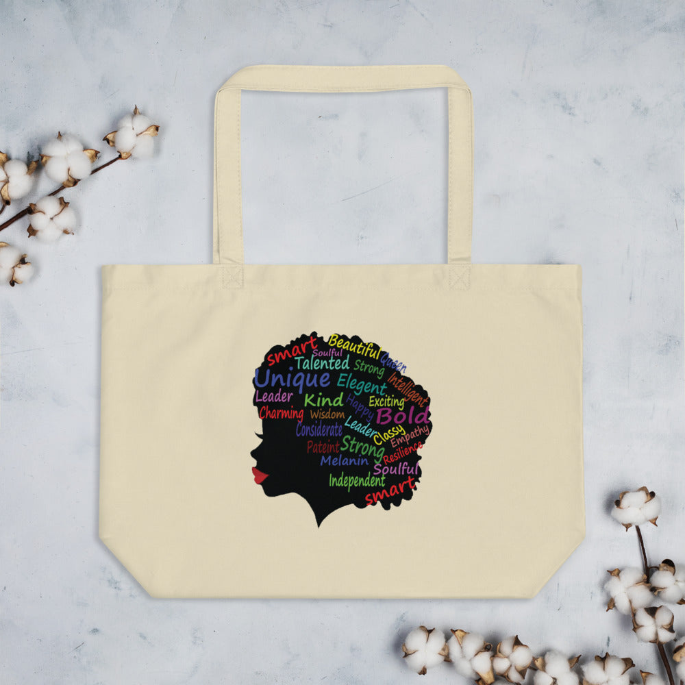 Hair Silhouette - Tote Bag