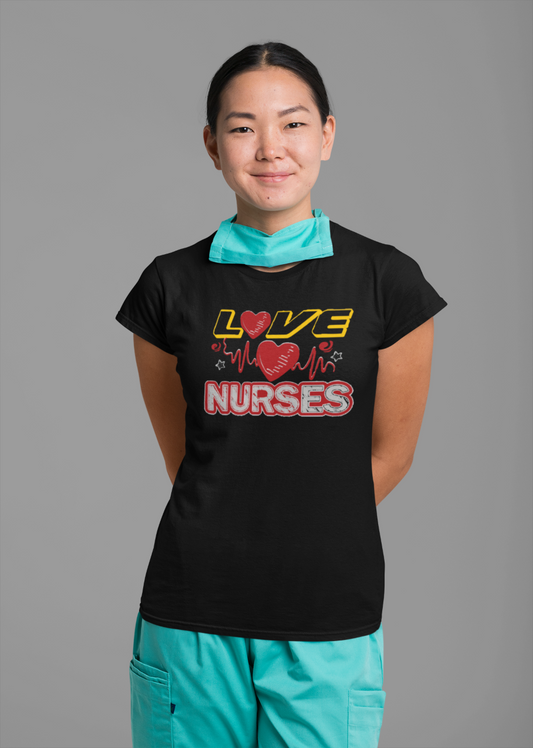 Love Nurses - T-Shirt