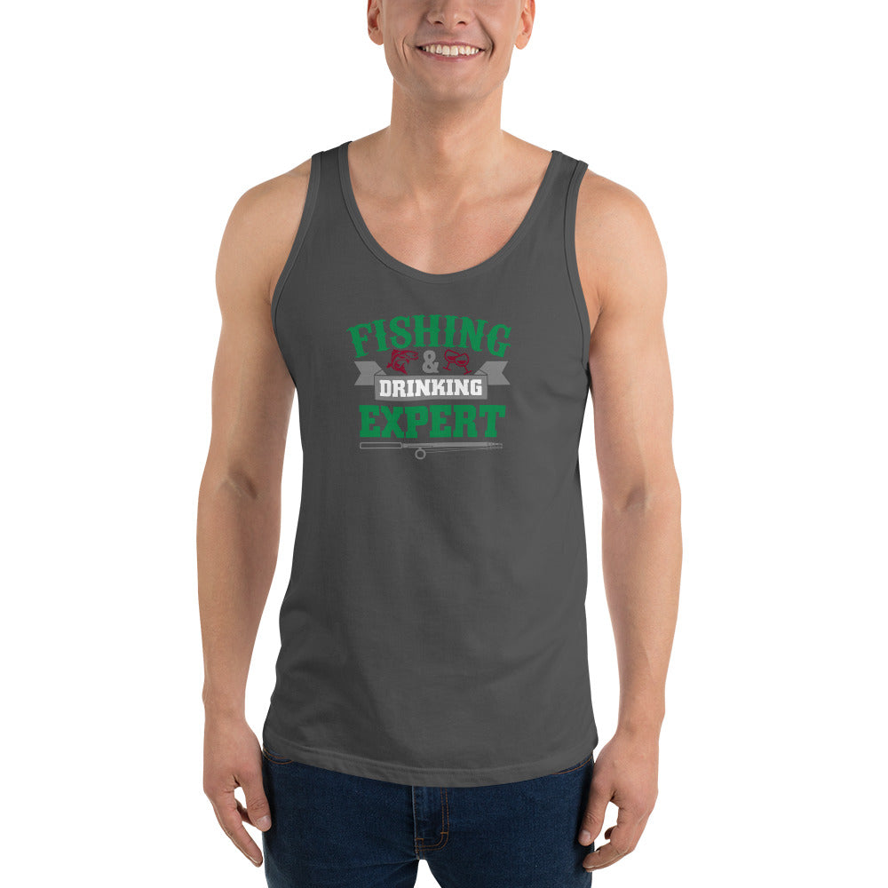 Fishing & Drinking Expert - Tank Top