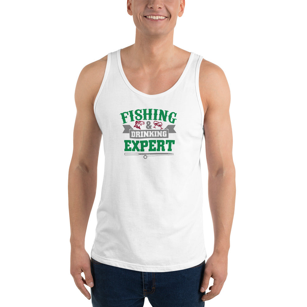 Fishing & Drinking Expert - Tank Top