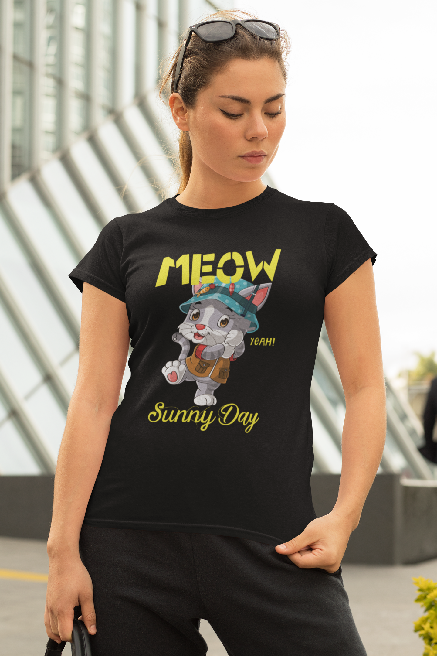 Meow Sunny Day - T-Shirt