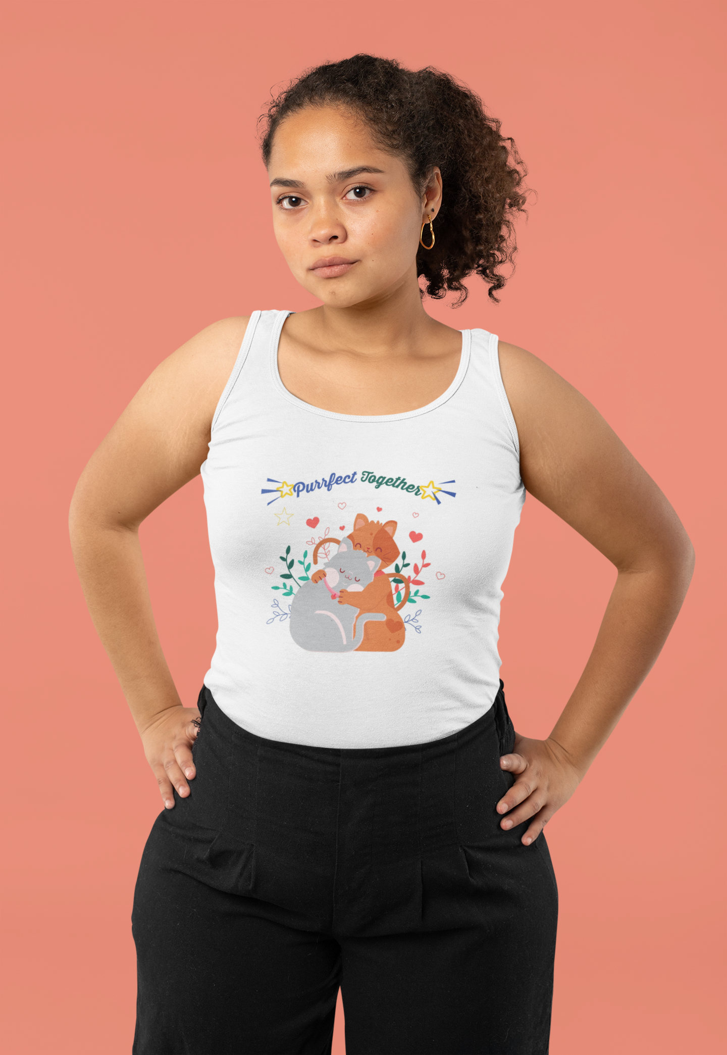 Purrfect Together - Tank Top