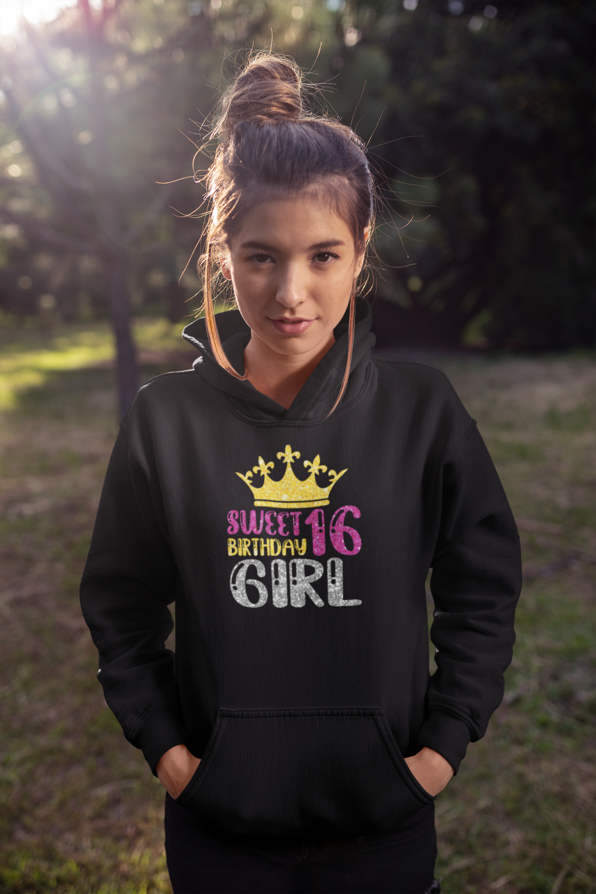 Sweet 16 Birthday Girl - Hoodie