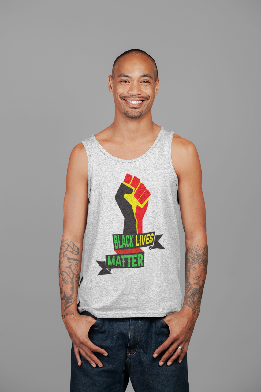 Black Lives Matter (fist) - Tank Top