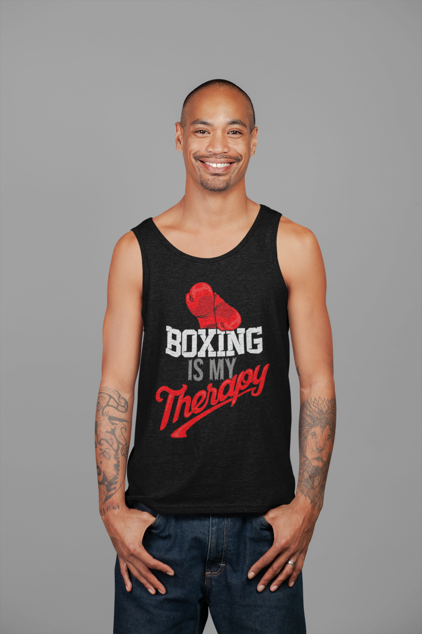 Boxing Is My Therapy  - Tank Top