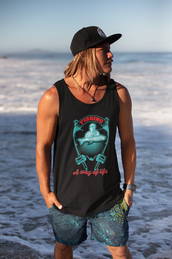 Fishing A Way Of Life - Tank Top