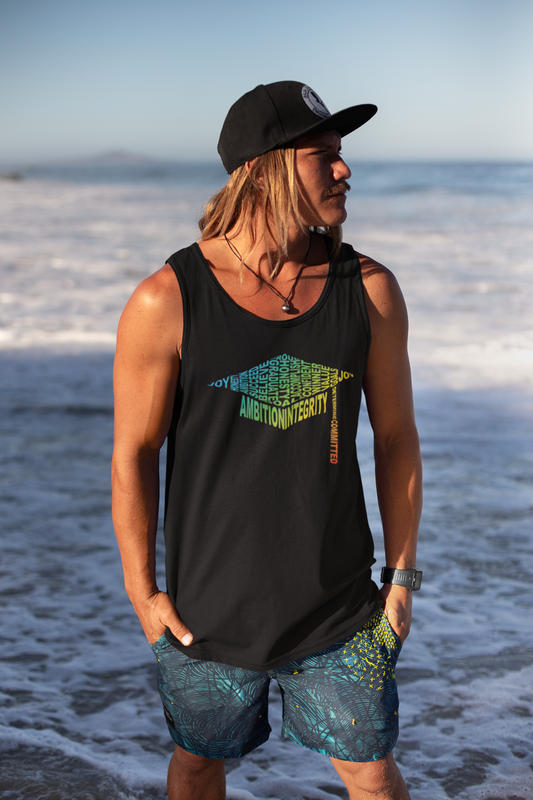 Graduation Cap - Tank Top