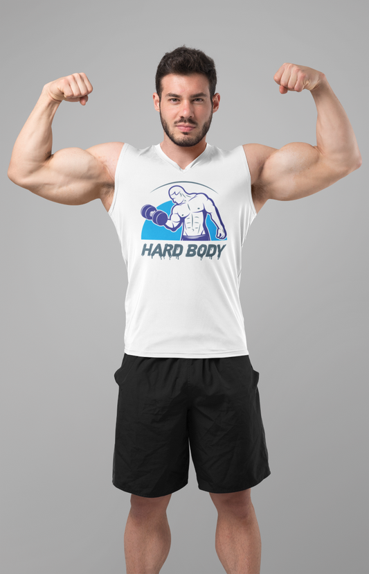 Hard Body (blue) - Tank Top