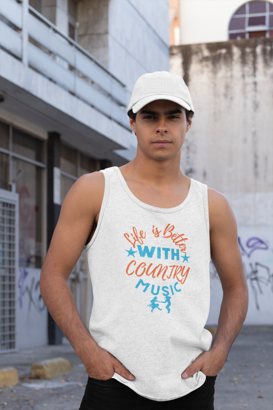 Life Is Better With Country Music - Tank Top