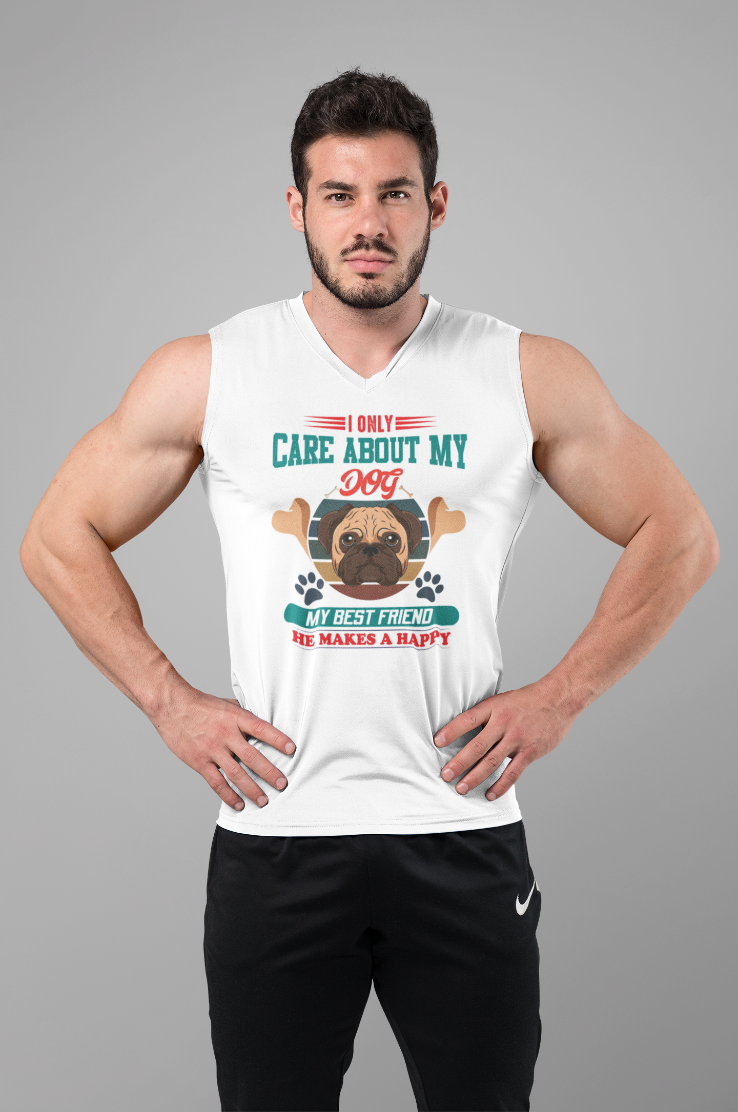 I Only Care About My Dog - Tank Top