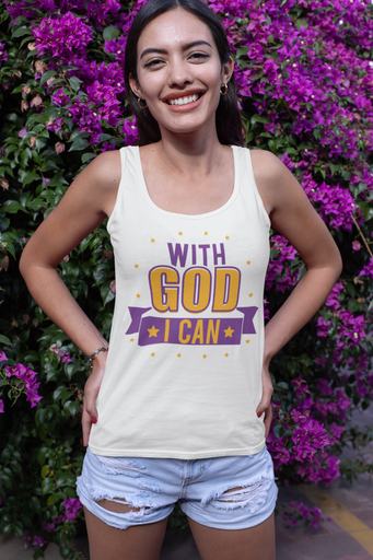 With God I Can - Tank Top