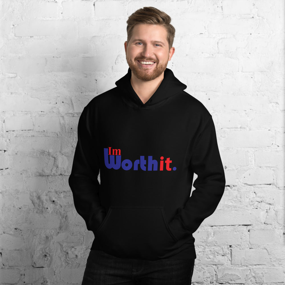 I'm Worth It. (blue) - Hoodie