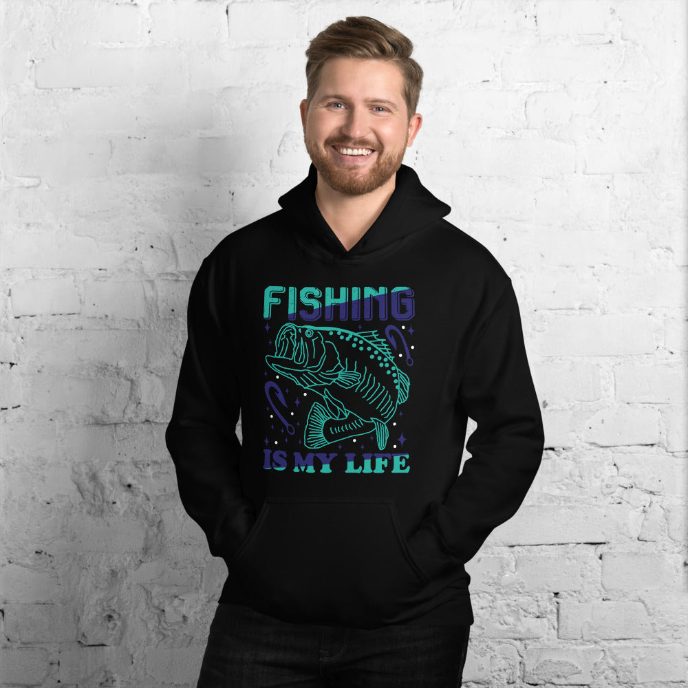 Fishing Is My Life - Hoodie